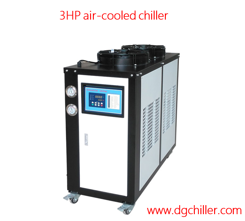 Qual a potência do chiller que a máquina de moldagem por injeção 160T-240T corresponde?