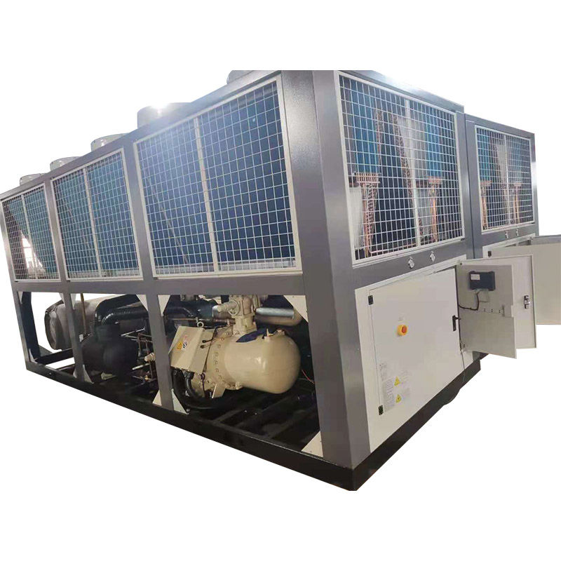 3PH-220V-60HZ 60HP Resfriador de parafuso refrigerado a ar industrial